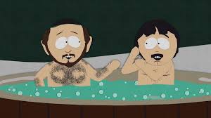 Two Guys Naked in a Hot Tub Icon